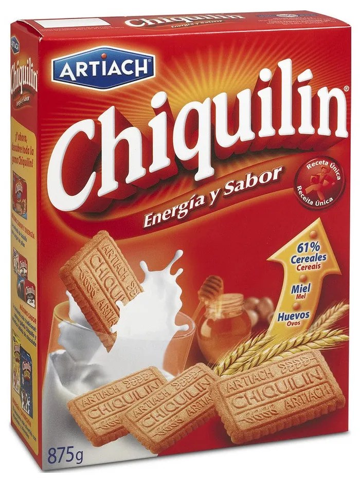 Bolachas Artiach Chiquilin (875 g)