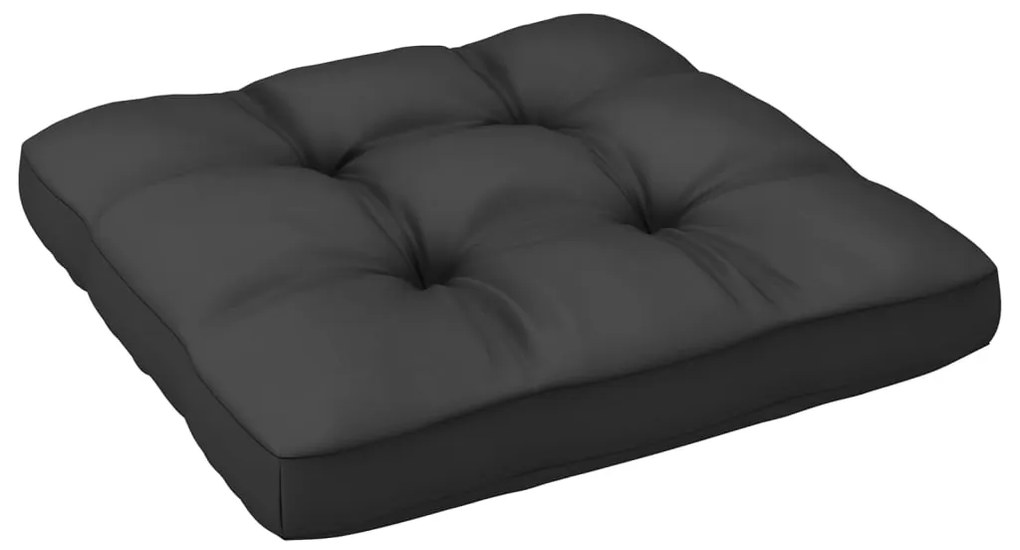 6 pcs conjunto lounge de jardim c/ almofadões pinho maciço