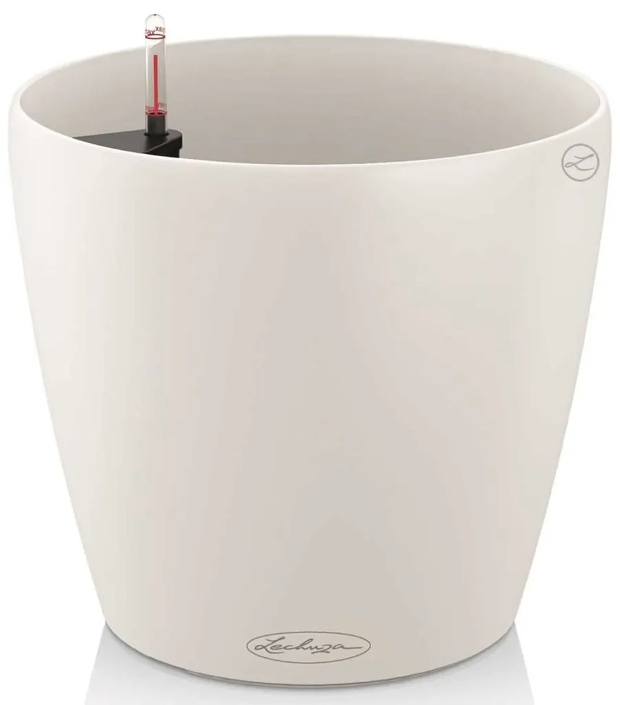 421433 LECHUZA Vaso Classico Color 35 ALL-IN-ONE branco 13210