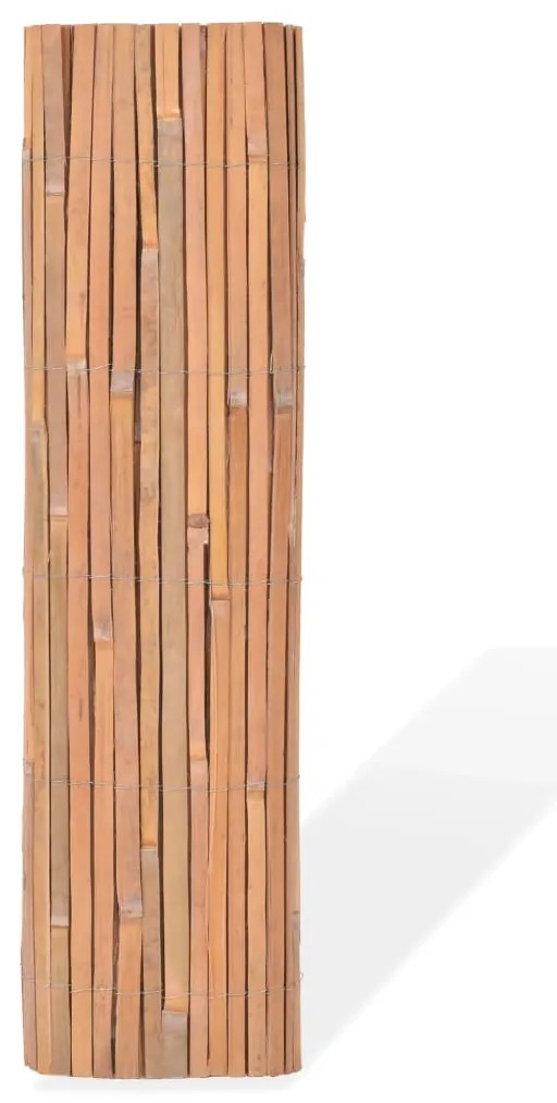 Cercas em bambu 2 pcs 100x400 cm