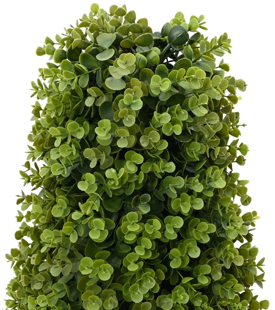 Planta Artificial Eucalipto vidaXL com Vaso 27x27x90 cm Verde