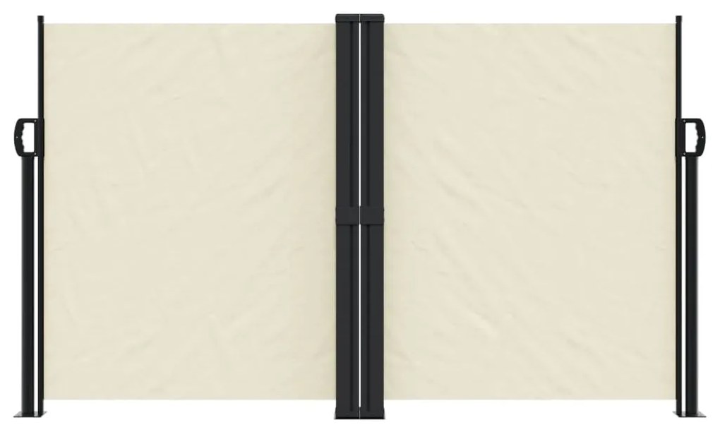 Toldo lateral retrátil 140x600 cm creme