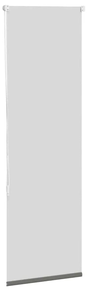 Persiana de enrolar 50x175 cm largura tecido 45,7 cm poliéster