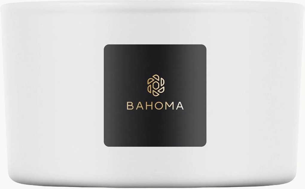 Vela perfumada artesanal com três pavios Portofino Blossom (flor de laranjeira, fresia)