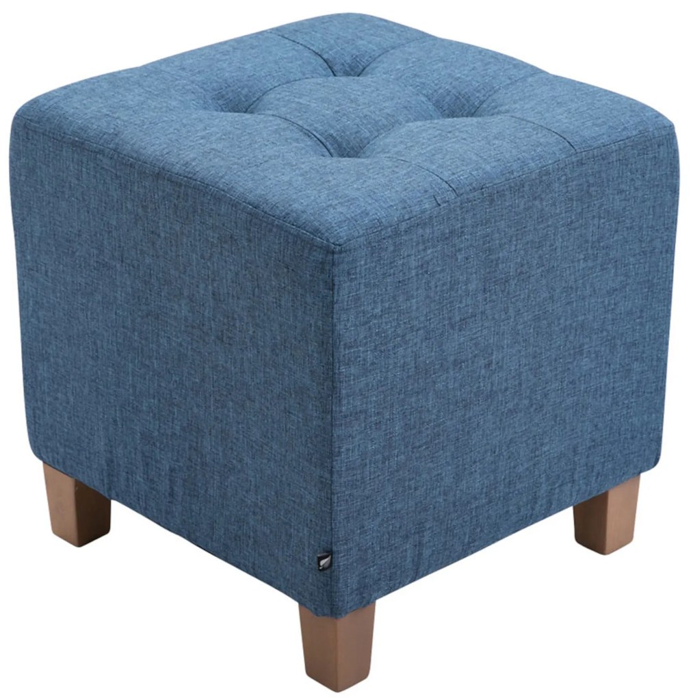 Conjunto de 2 bancos Pharao 46 x 45 x 45 cm Azul
