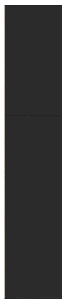 Estante 60x30x152 cm derivados de madeira preto