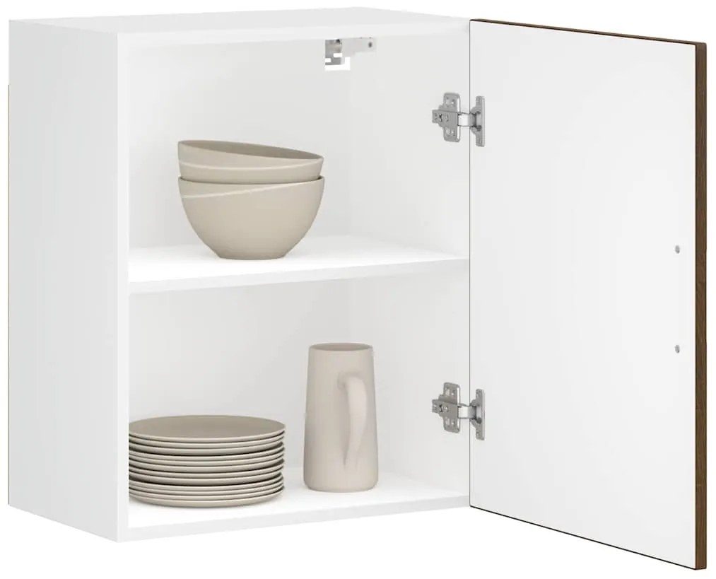 Armários parede cozinha 2 pcs Porto madeira carvalho castanho