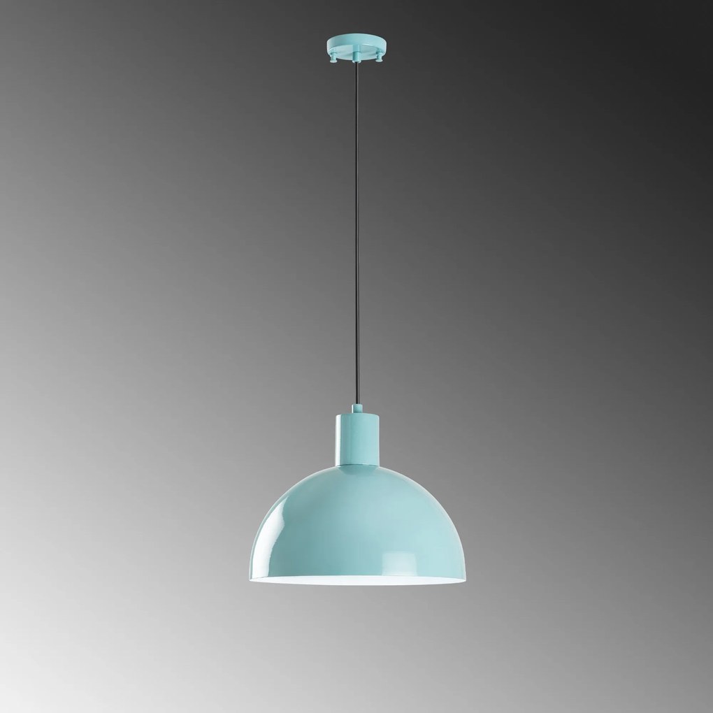 Candeeiro de Teto Kure – Turquesa – Ø30 h:23 cm