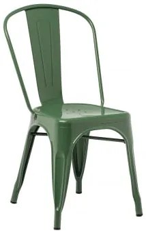 Pacote De 2 Cadeiras De Jantar Empilháveis Lix Verde Couve - Sklum