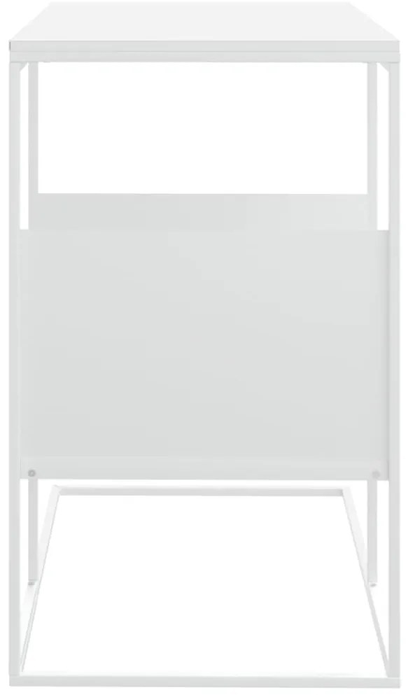 Mesa de apoio 55x36x59,5 cm derivados de madeira branco