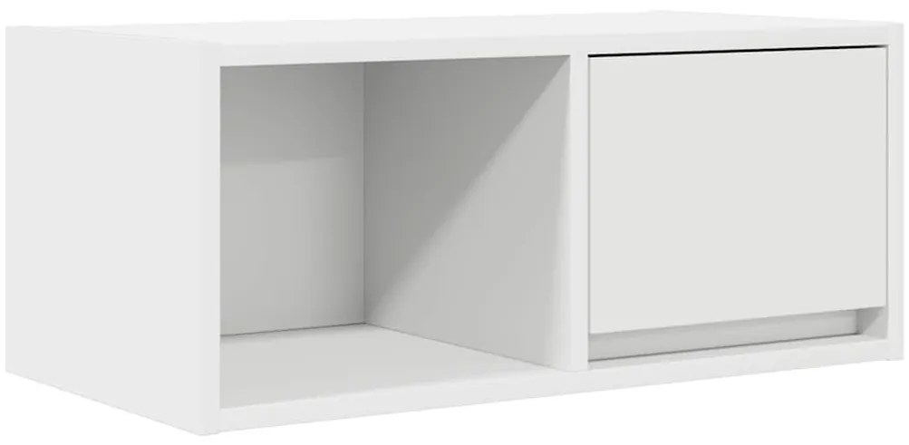 Móveis de TV 2 pcs 60x31x25,5 cm deriv. madeira branco