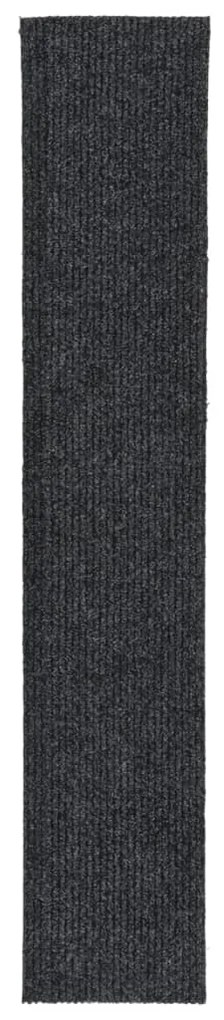 vidaXL Tapete/passadeira de entrada 100x500 cm antracite