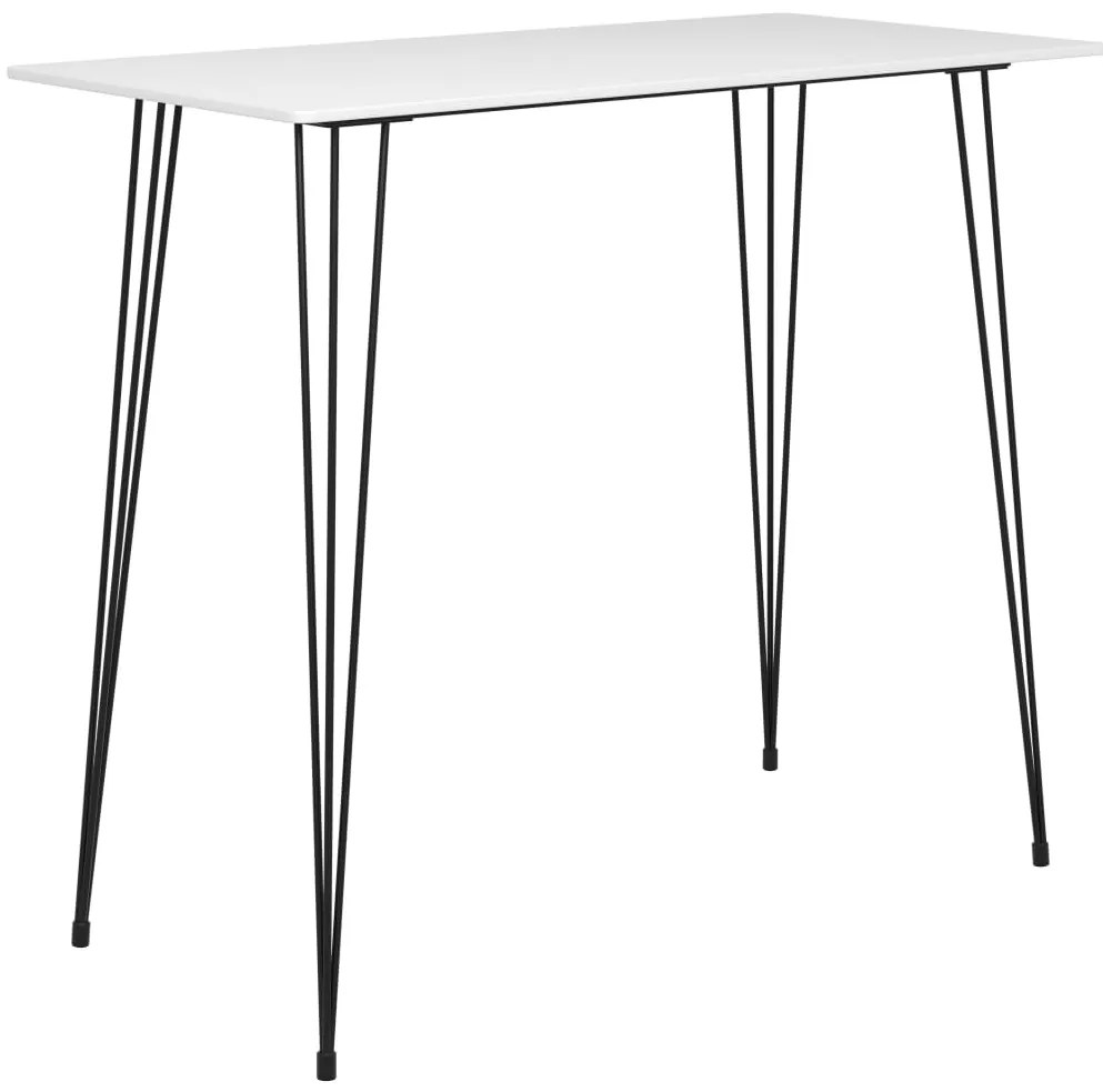 7 pcs conjunto de bar branco e preto