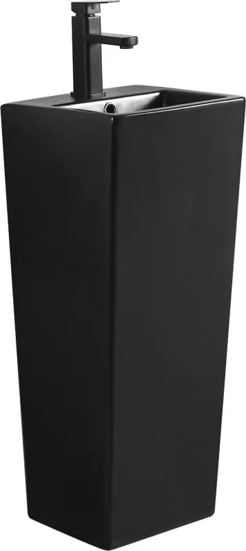 Mexen Sira lavatório de pé 34 x 33 cm, preto mate - 26023370