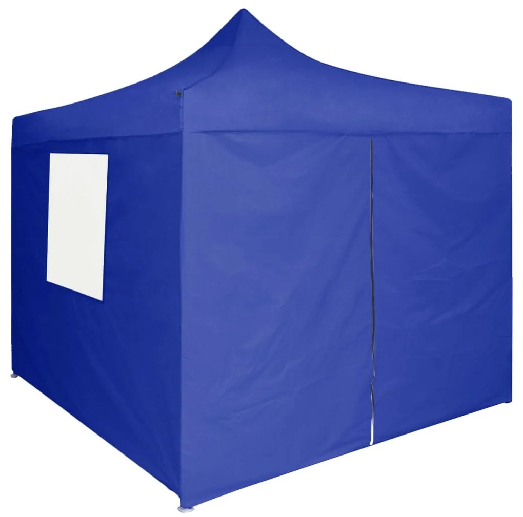 Tenda Dobrável Pop-Up Paddock Profissional Impermeável - 2x2 m - Azul