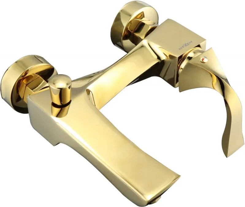 Mexen Estrella misturadora de banheira, dourada - 72330-50