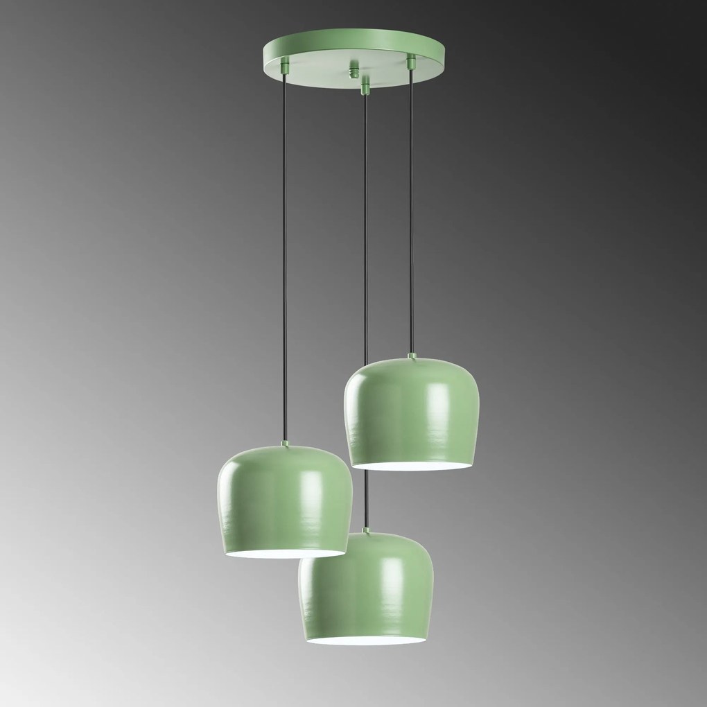 Chandelier Yozgat – Mint – Ø45 cm