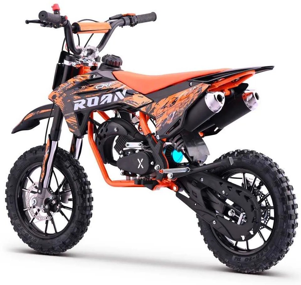 MINI MOTO Crianças MINICROSS gasolina 49cc Roan CRF 10/10" 3.5cv Laranja