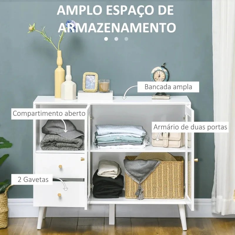 Aparador Collyn de 95 cm - Design Nórdico