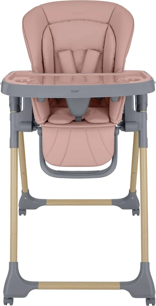 Cadeira refeição de bebé Olive 2 cor Rosa