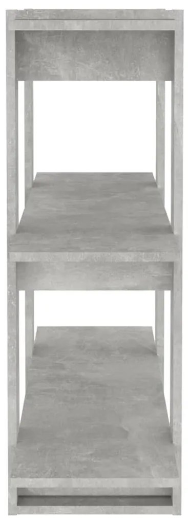 Estante/divisória 100x30x87 cm cor cinzento cimento