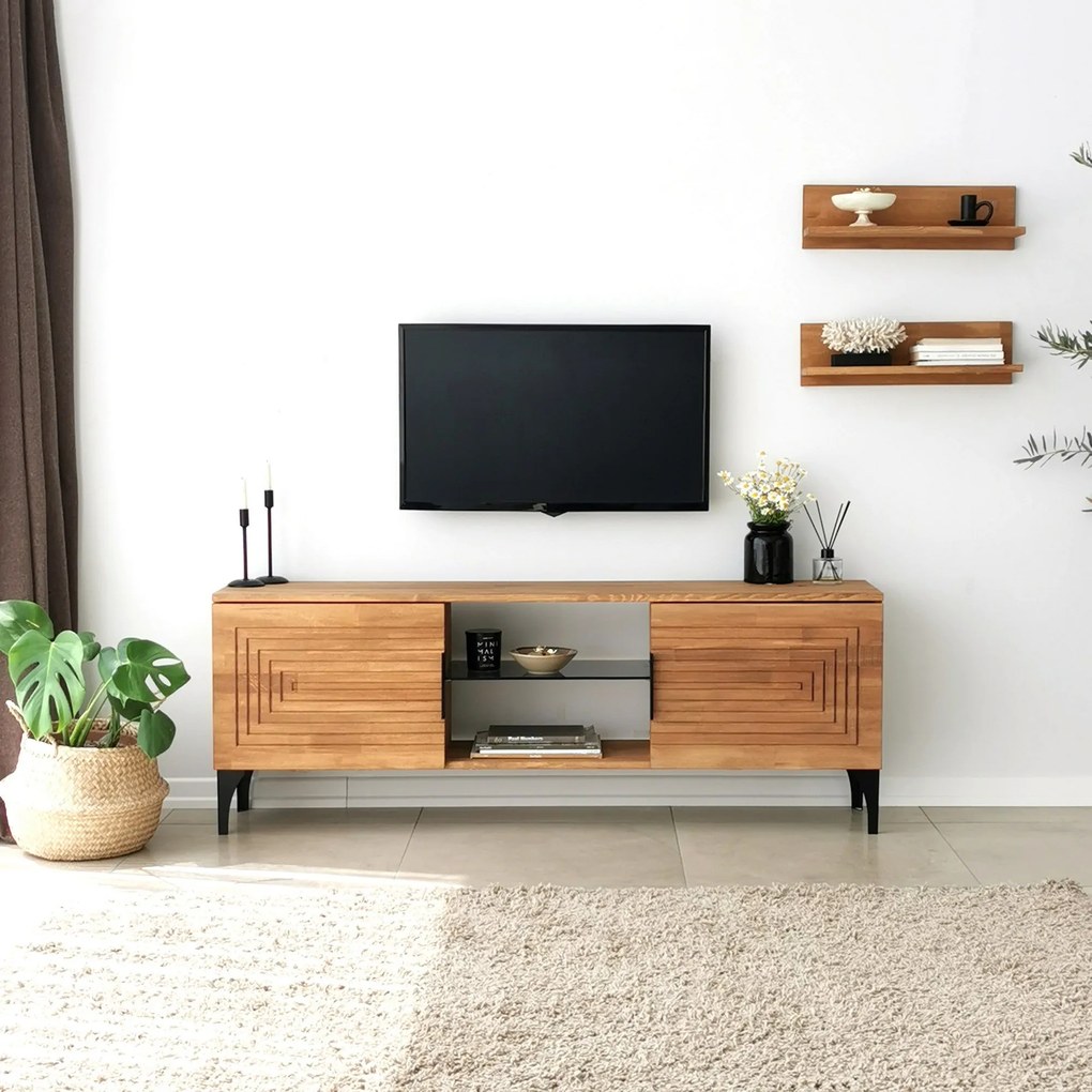 Móvel de TV Joanne – Carvalho – 150x40x30 cm