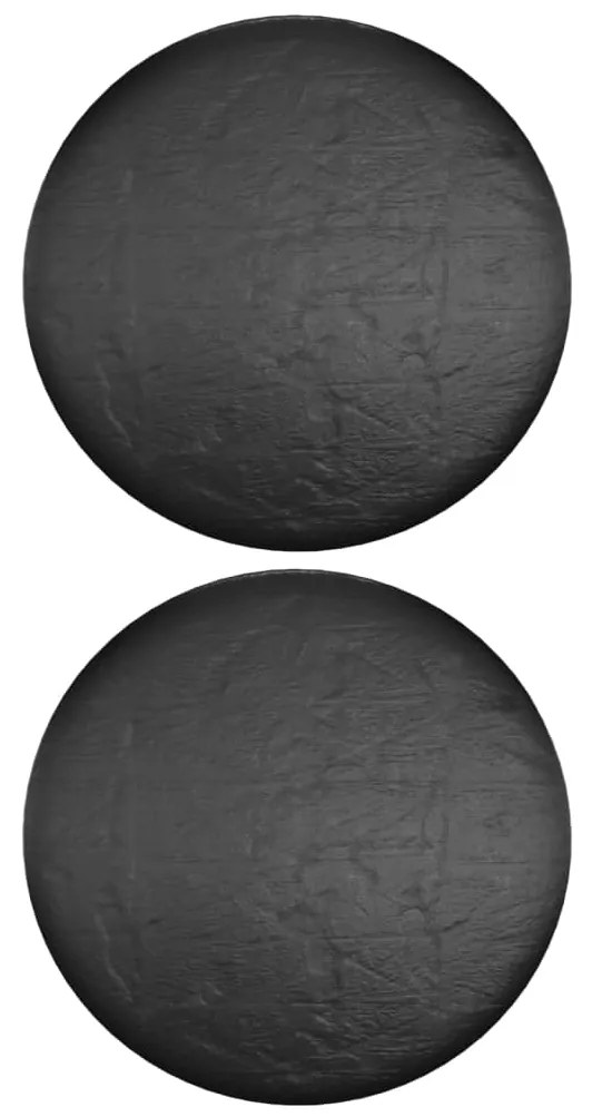 Capas p/ mobília de jardim 2 pcs c/ 10 ilhós Ø230x90 cm redondo