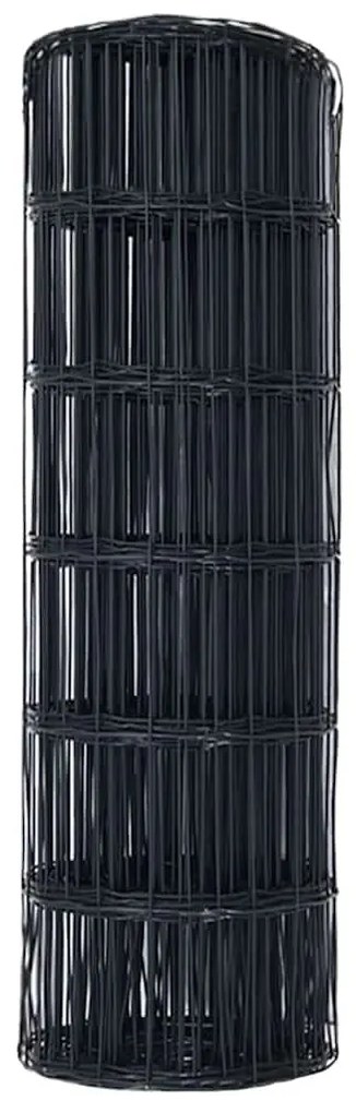 Cerca Euro Cinza 0.6x25 m Aço