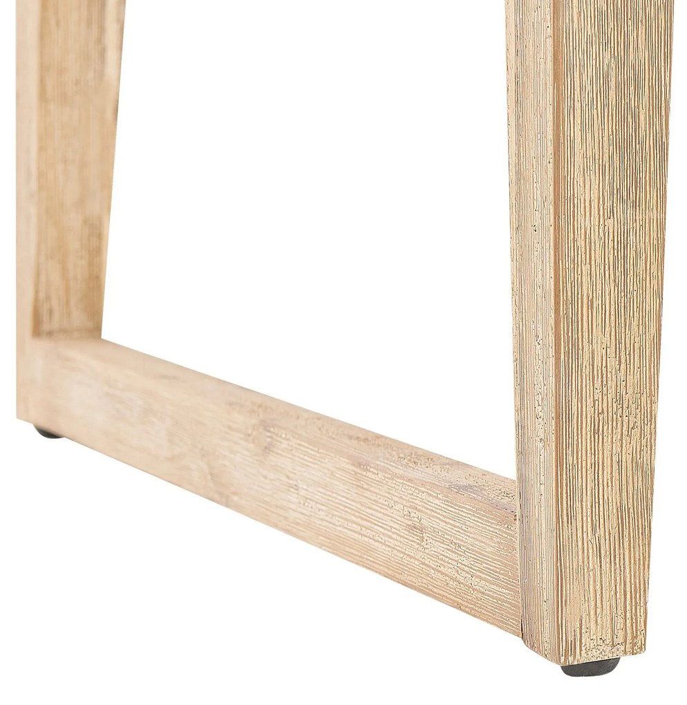 Banco de jardim de cimento 160 cm cinzento ORIA Beliani
