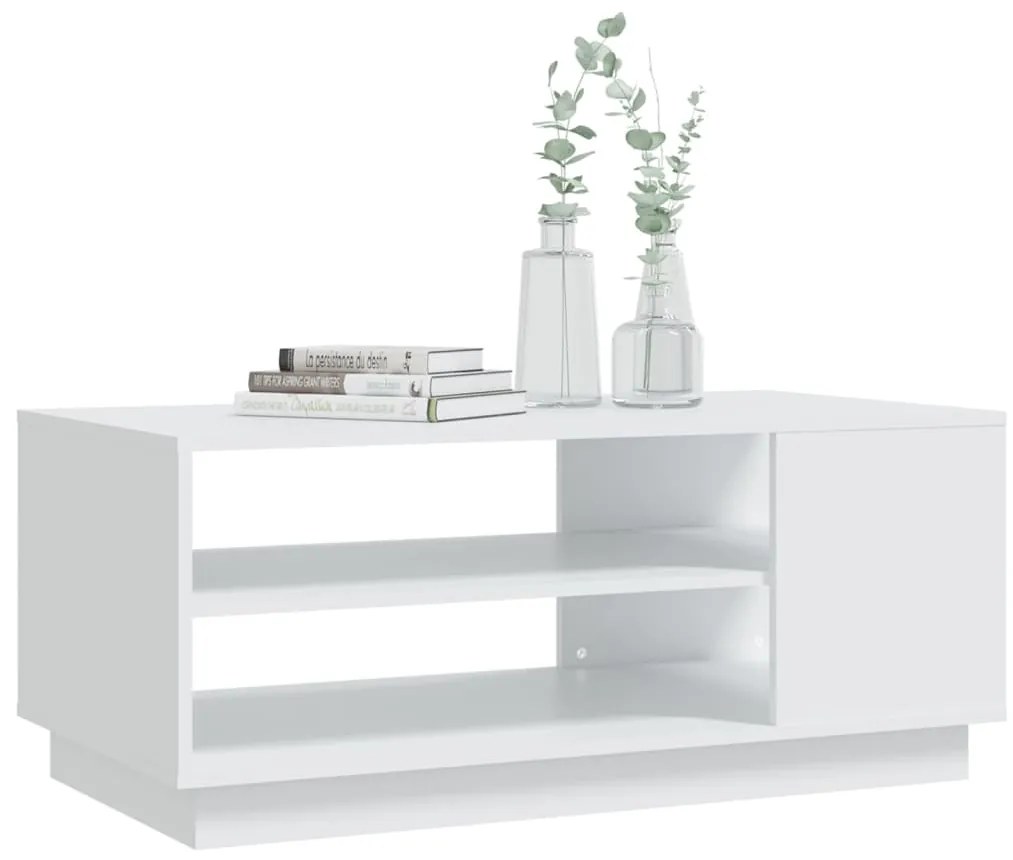 Mesa de centro 102x55x43 cm aglomerado branco