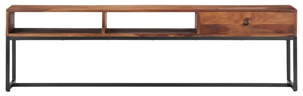 Móvel de TV 160x30x45 cm madeira de acácia maciça
