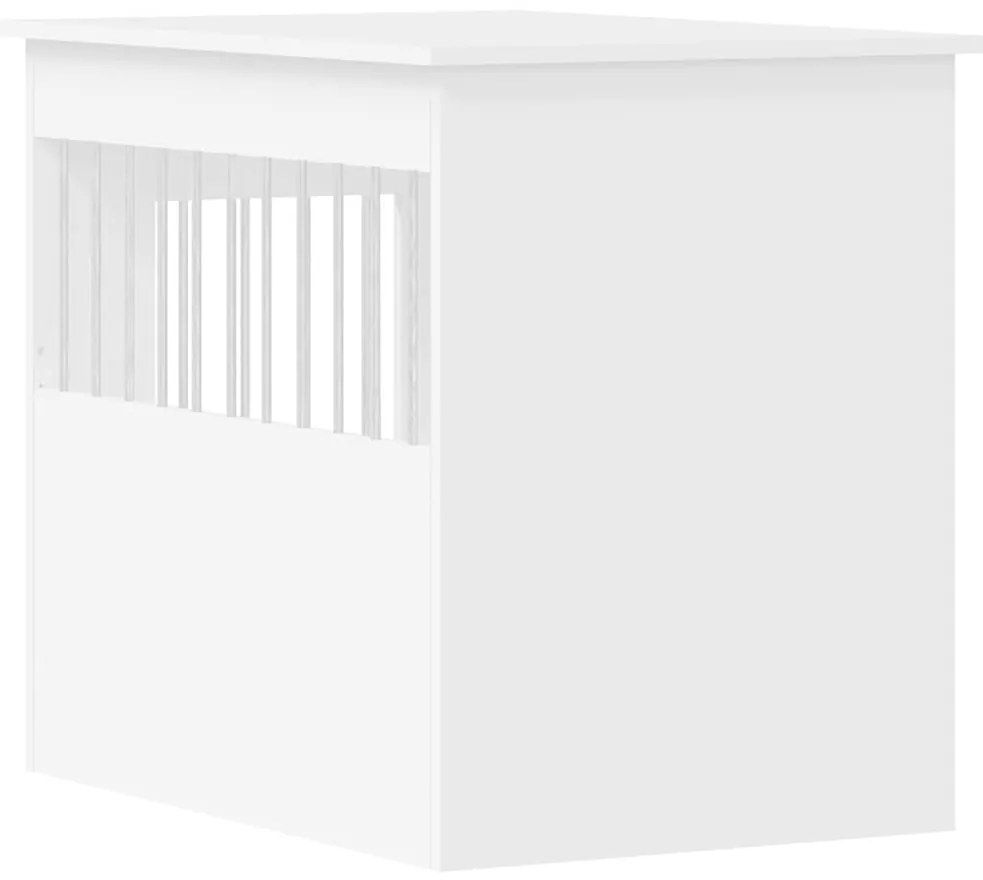 Móvel casota para cão 55x80x68 cm derivados de madeira branco