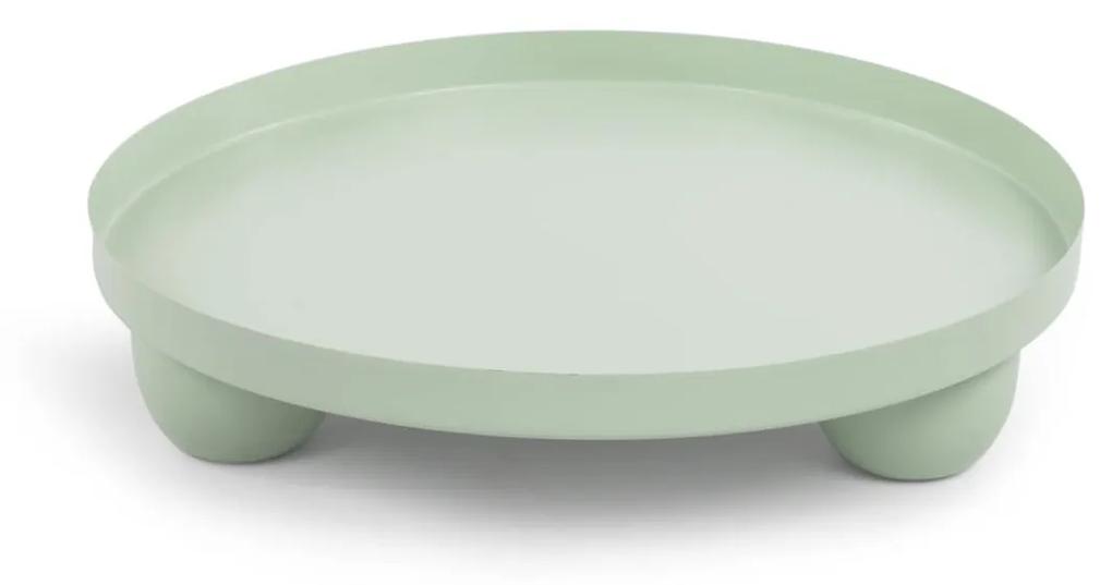 Kave Home - Centro de mesa Charisse de metal verde