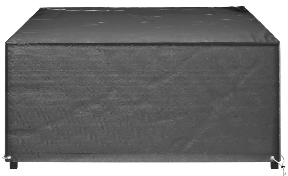 Capas p/ mobília jardim 2 pcs 12 ilhós 227x152x65 cm retangular