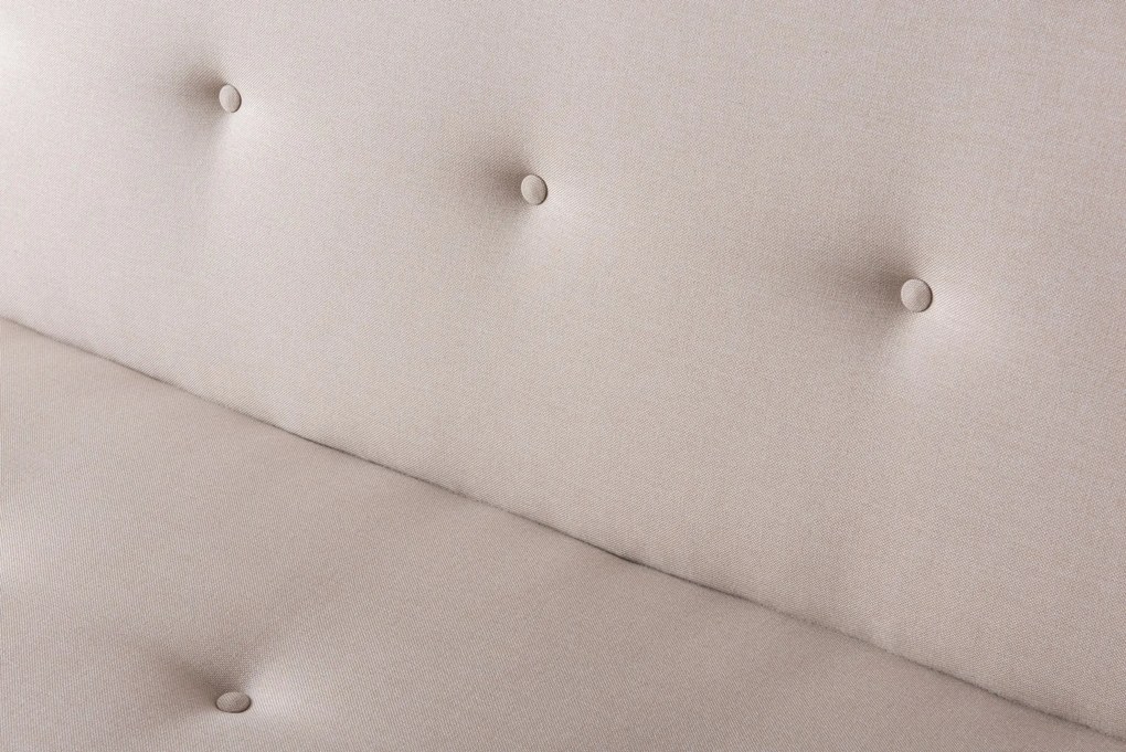 Sofá-Cama de 3 Lugares Zola – Creme – 180 x 102 cm