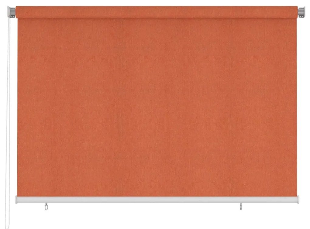312921 vidaXL Estore de rolo para exterior 220x140 cm laranja