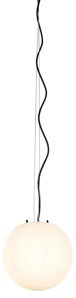 Candeeiro de suspensão moderno para exterior branco 25 cm IP65 - Nura Moderno