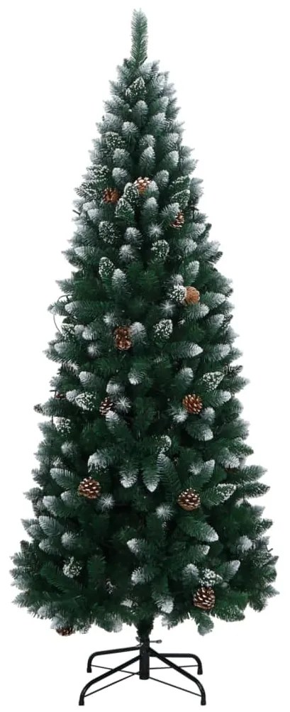 Árvore de Natal artificial com 300 luzes LED 210 cm