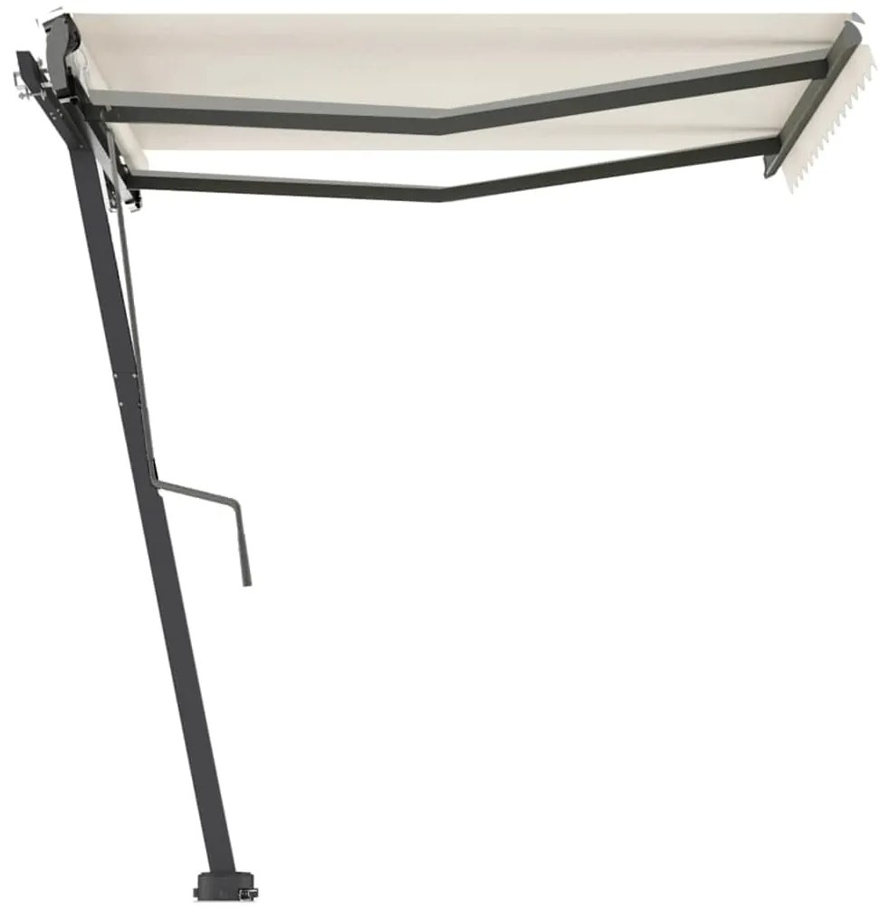 Toldo automático independente 300x250 cm cor creme