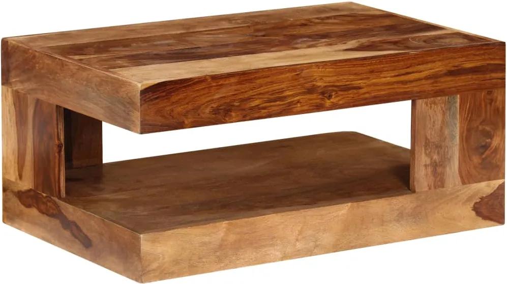 Mesa de centro madeira de sheesham sólida