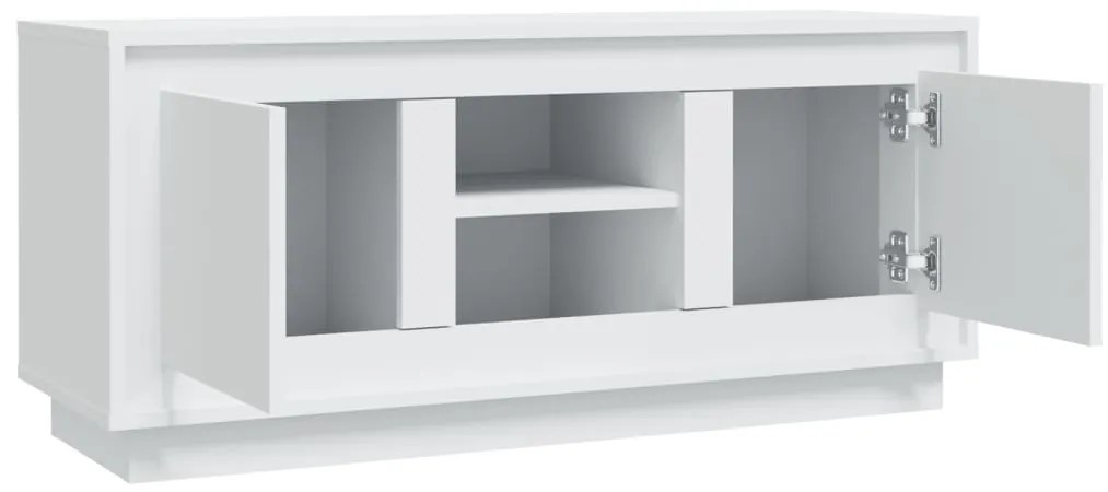 Móvel para TV 102x35x45 cm madeira processada branco