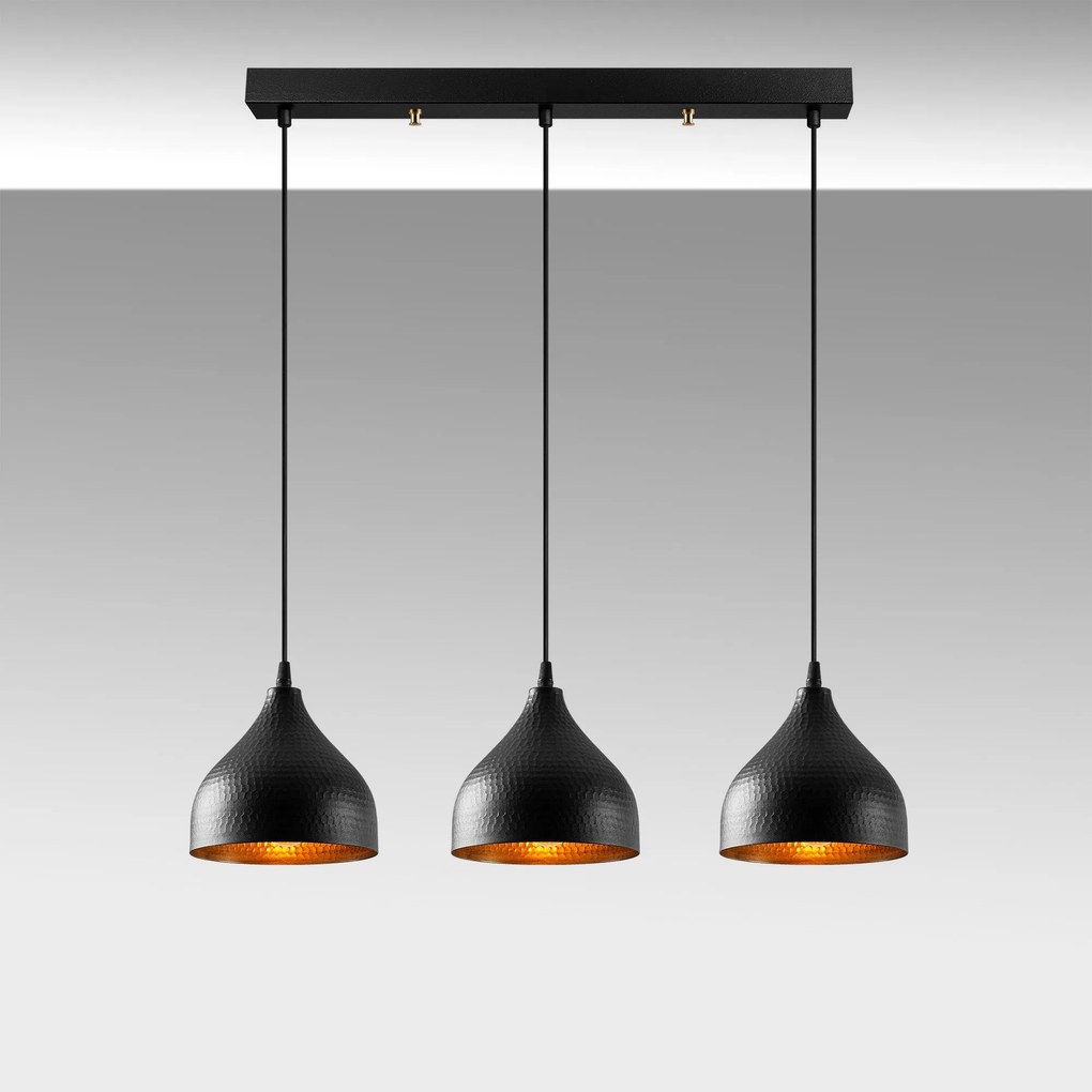 Chandelier Tattoo – Preto – 68 x 18 cm
