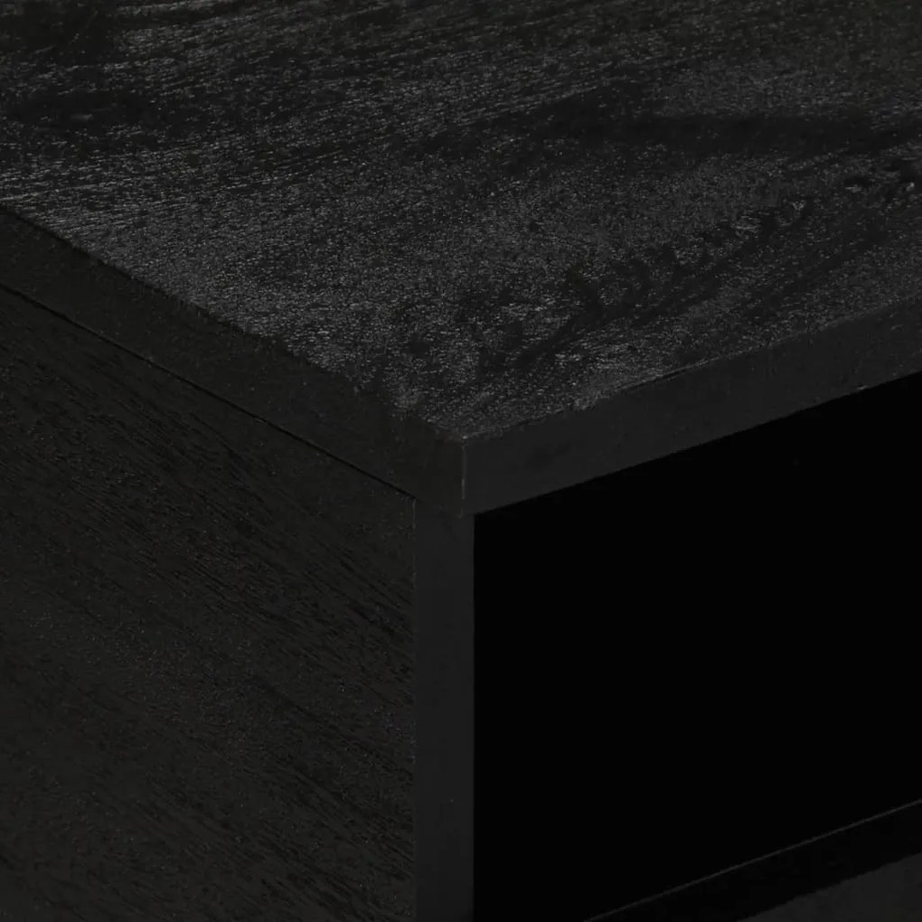 Mesa de centro 80x54x40 cm derivados de madeira preto