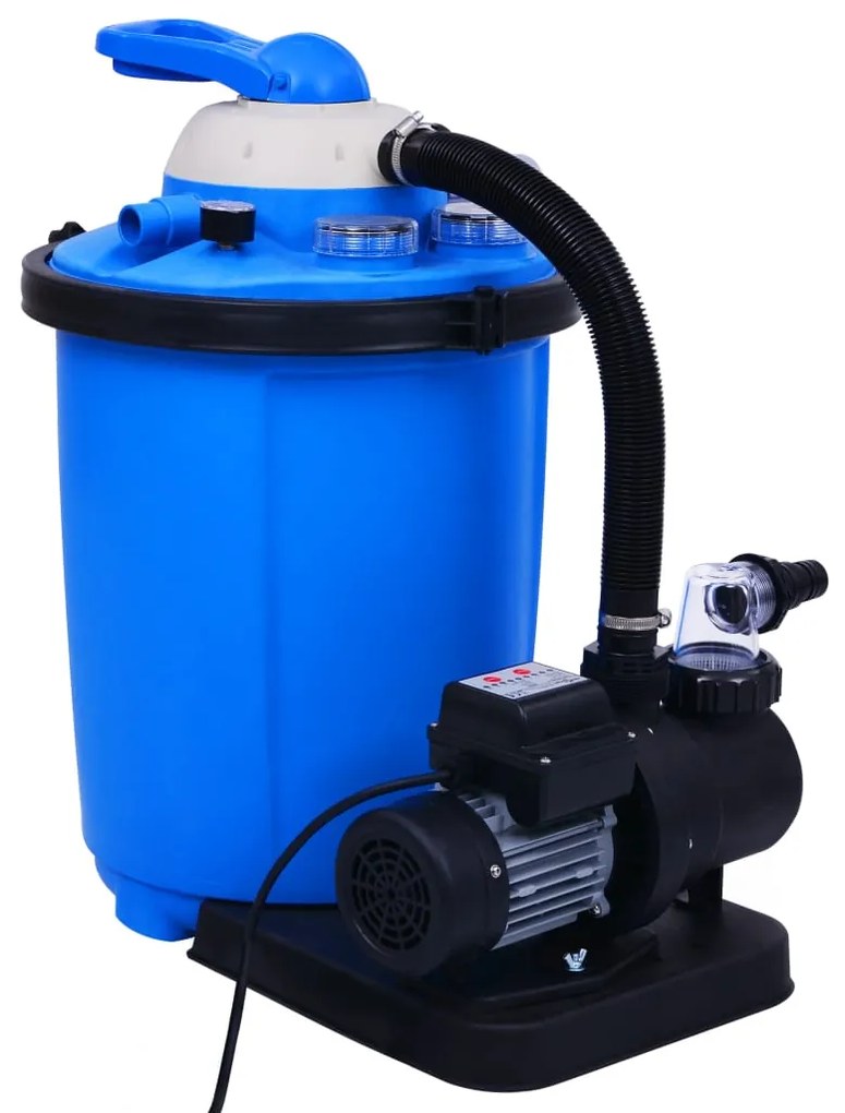 Bomba de filtro de areia com temporizador 550 W 50 L