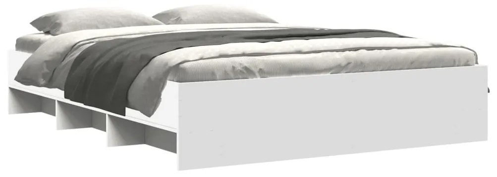 Estrutura de cama sem colchão 160x200 cm branco