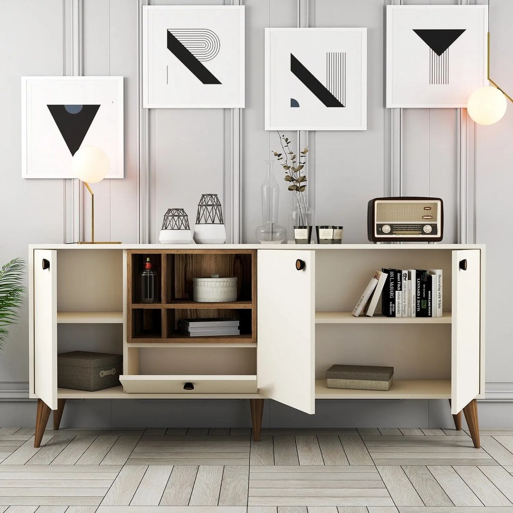 Console Napoli – Cream – 180 cm x 81 cm x 35 cm
