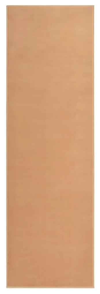 331964 vidaXL Passadeira 100x350 cm polipropileno bege