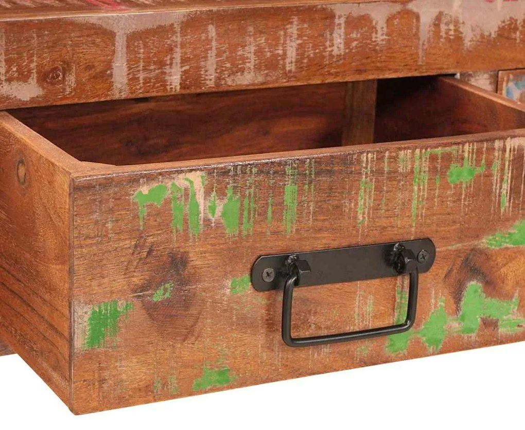 Mesas de Console (Conjunto de 2) com Gavetas - Cores Variadas, Feitas