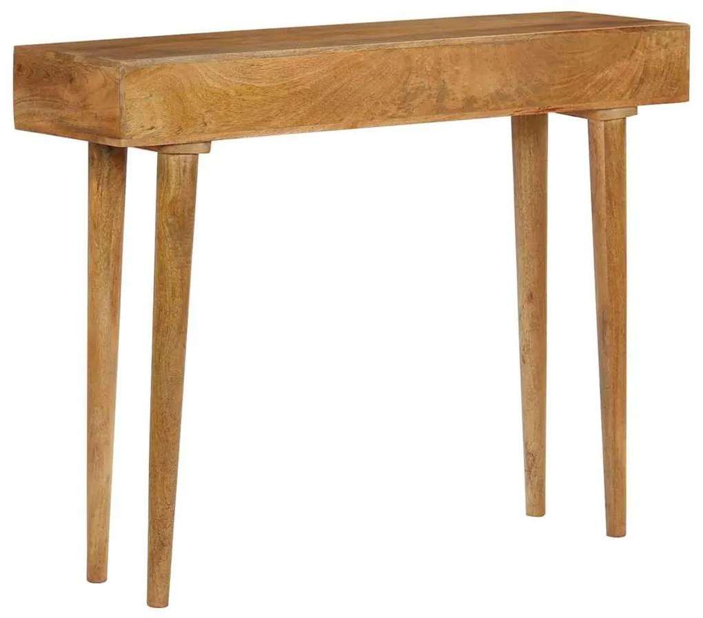 Mesa consola madeira de mangueira maciça 102x30x79 cm