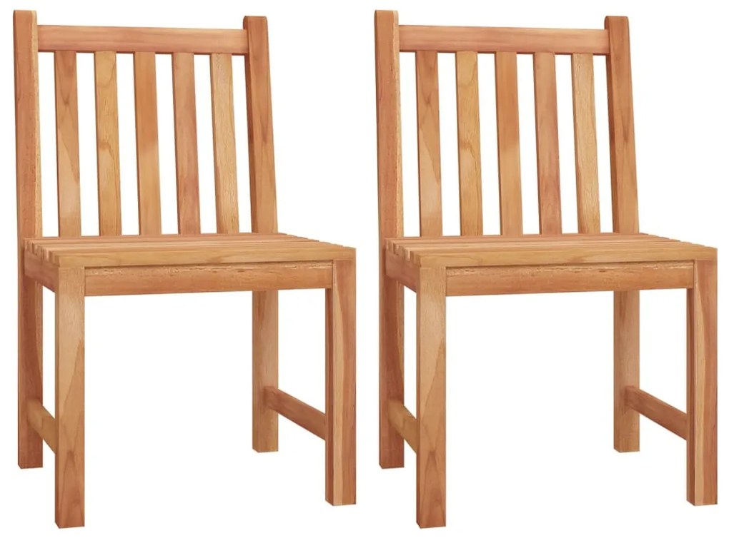 4 pcs conjunto de jantar p/ jardim madeira de teca maciça